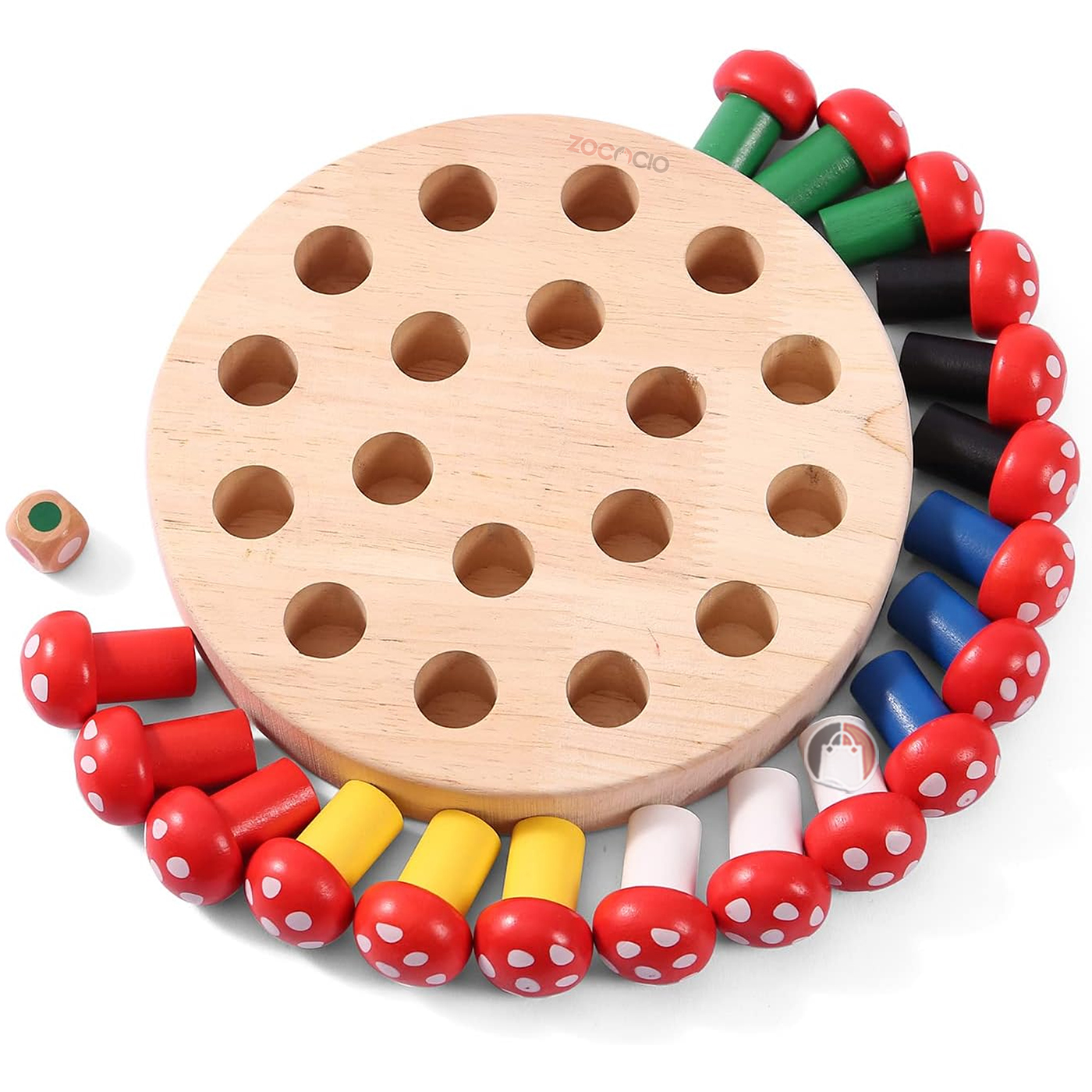 Juego De Mesa Memoria Cosecha De Hongos